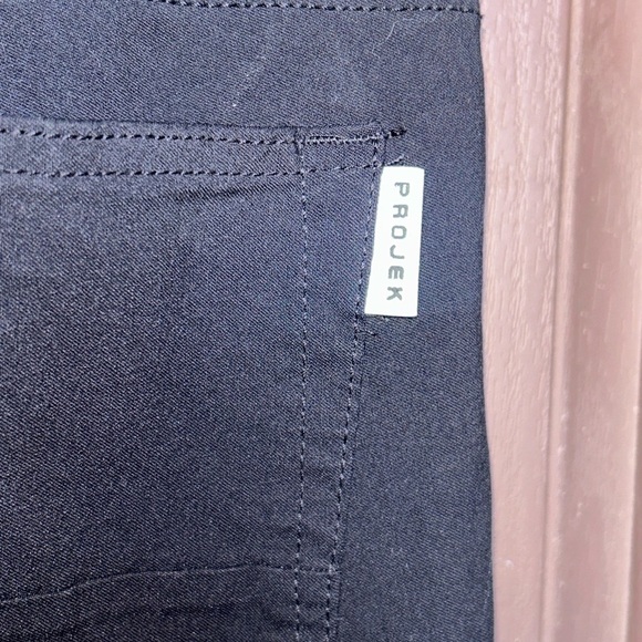 Men's Slim Fit Black Pants - Picture 5 of 15